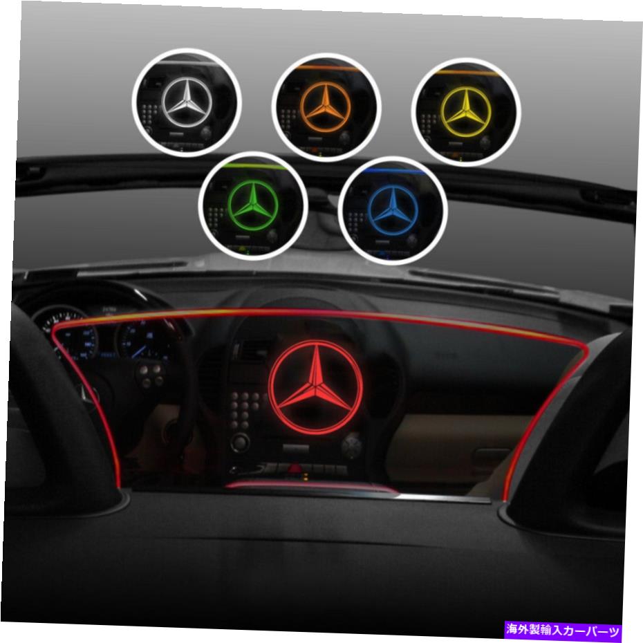 バグシールド メルセデスSLKウィンドスクリーンデフレクターフィット年モデル2005-2011照明照明 Mercedes SLK Wind Screen Deflector fits year models 2005-2011 lighted illuminate【並行輸入品】