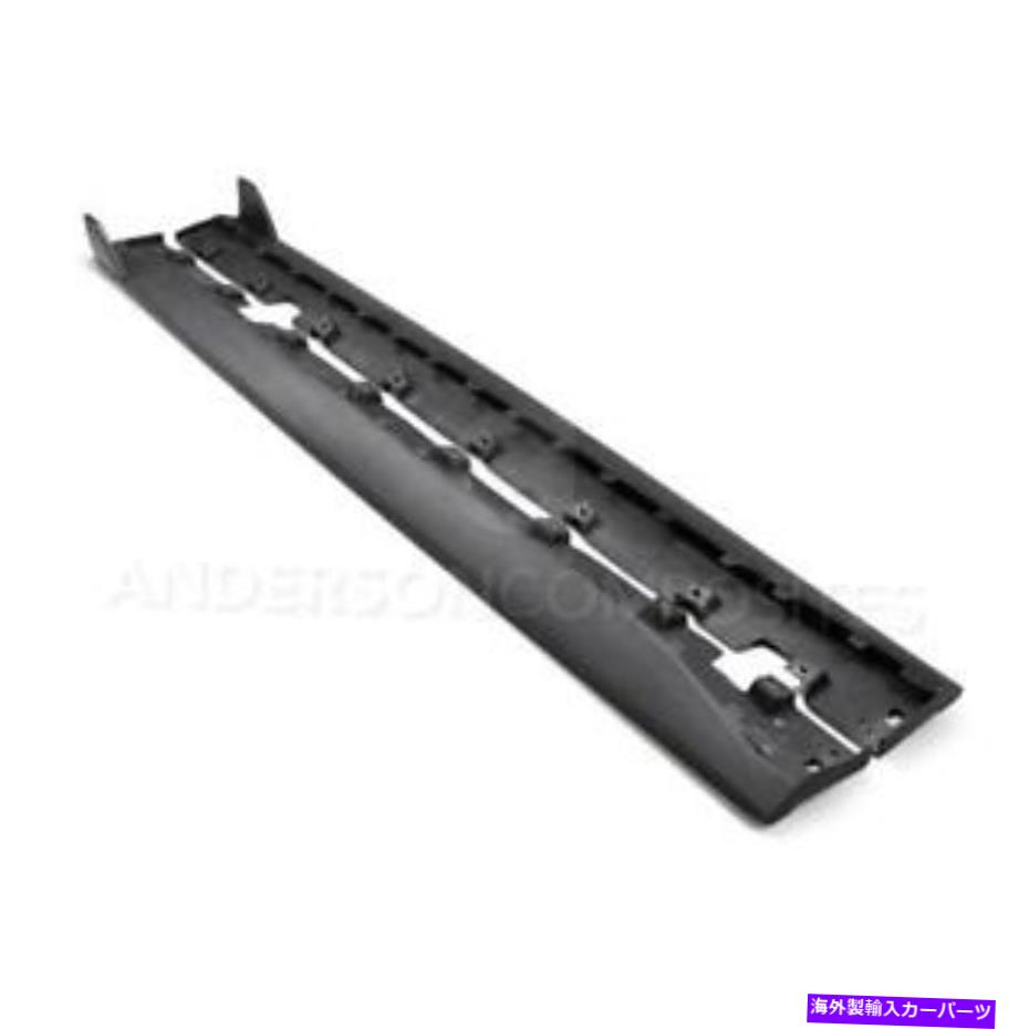 バグシールド 2015-20フォードマスタングのタイプグラスファイバーサイドロッカーパネルスプリッター Type-GR Fiberglass Side Rocker Panel Splitter for 2015-20 Ford Mustang【並行輸入品】｜Us Custom Parts Shop USDM