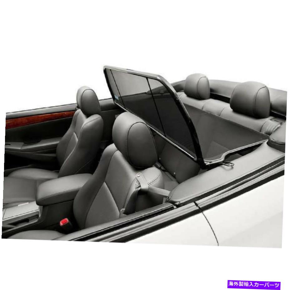 バグシールド LOVE THE DRIVE SOLARA-05-WD-Wブラックメッシュ風のディフレクター05-10トヨタソララ Love The Drive SOLARA-05-WD-W Black Mesh Wind Deflector for 05-10 Toyota Solara【並行輸入品】｜Us Custom Parts Shop USDM