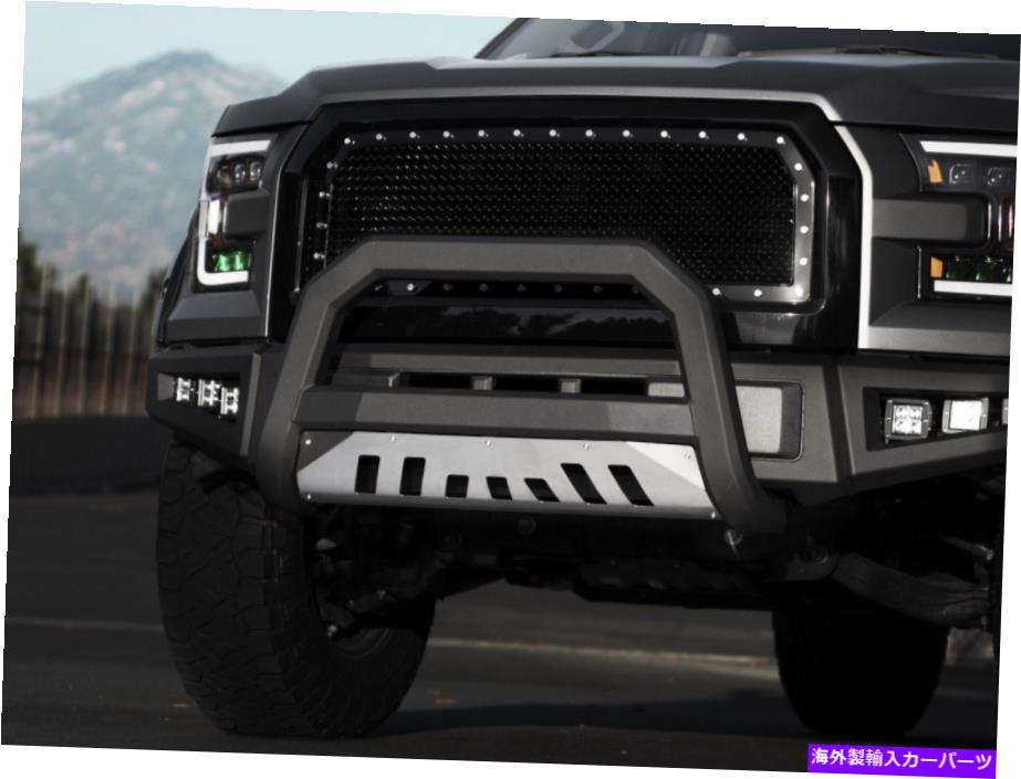 バグシールド 02-05 Dodge Ram 1500用のArmordillo ARシリーズブルバーガード添え卒業生スキッドプレート ARMORDILLO AR SERIES BULL BAR GUARD w/ ALUM SKID PLATE FOR 02-05 DODGE RAM 1500【並行輸入品】|Us Custom Parts Shop USDM