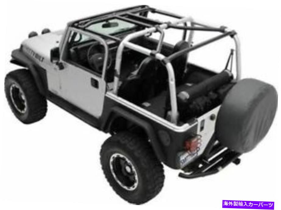 バグシールド Smittybilt SRCロールケージキット、フィット1997-06ジープTJラングラー Smittybilt SRC Roll Cage Kit, Fit 1997-06 Jeep TJ Wrangler【並行輸入品】|Us Custom Parts Shop USDM
