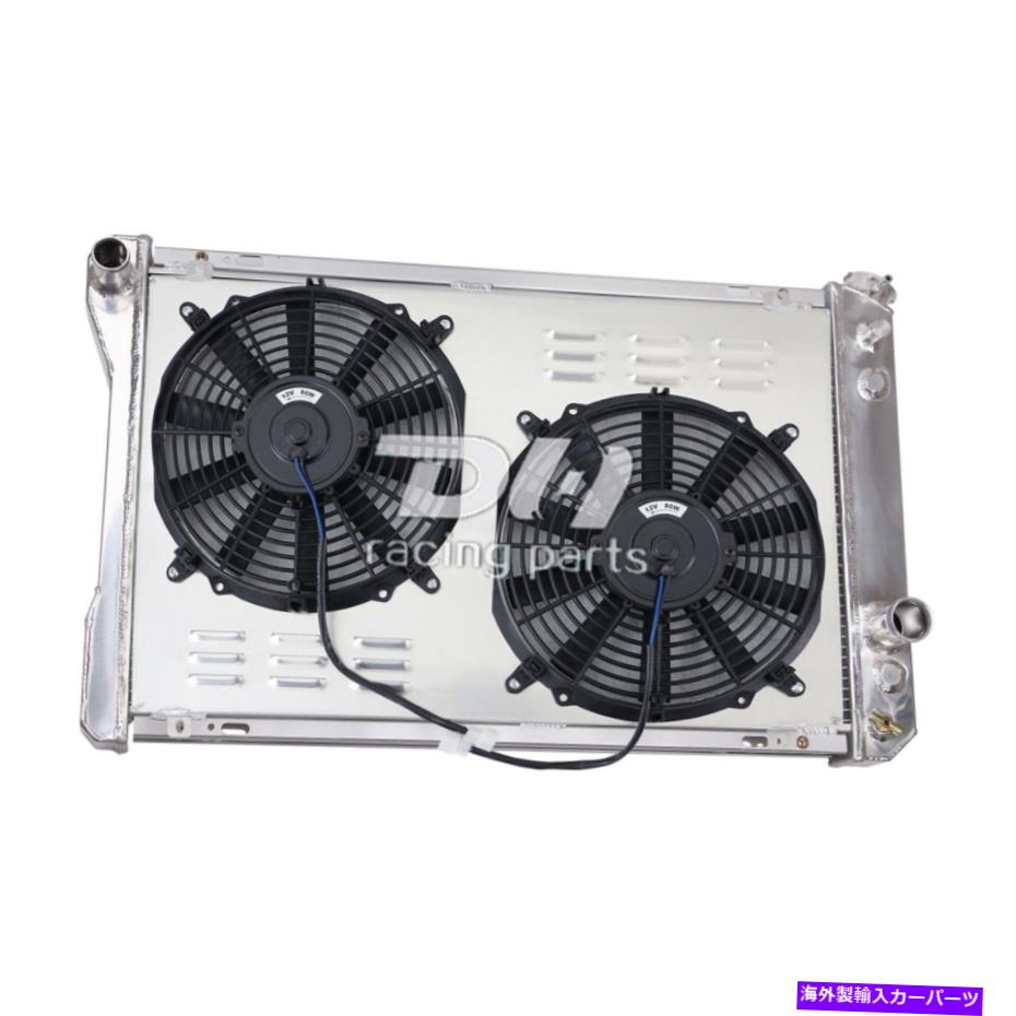 Radiator 3列アルミニウムラジエーター+シュラウド+ファン1982-92シボレーカマロ＆ポンティアックファイアバード5.0 5.7 3 Row Aluminum Radiator+Shroud+Fan 1982-92 CHEVY CAMARO&PONTIAC FIREBIRD 5.0 5.7【並行輸入品】