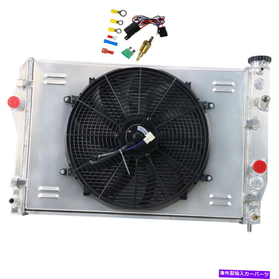 Radiator 3列のラジエーター+シボレーカマロZ28 SS /ポンティアックファイアバード5.7L 1993-02のシュラウドファン 3 Row Radiator+Shroud Fan For Chevy Camaro Z28 SS /Pontiac Firebird 5.7L 1993-02【並行輸入品】