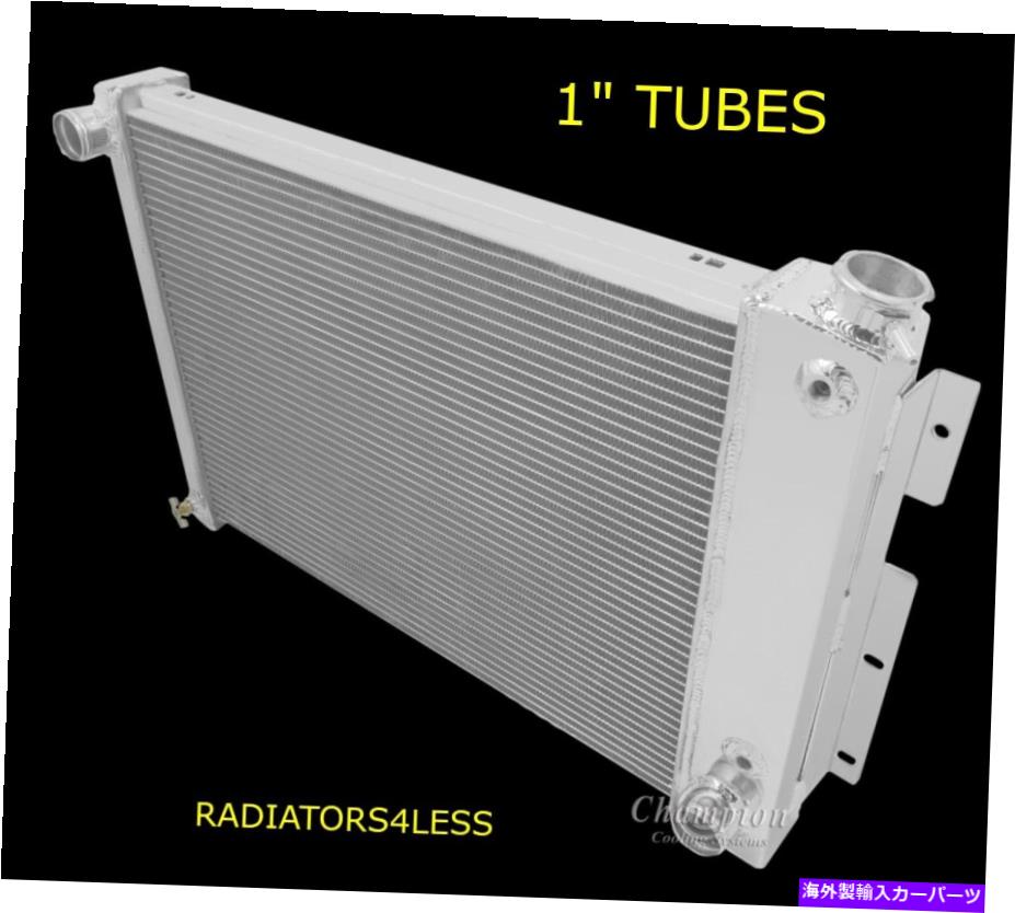 Radiator チャンピオン2列オールアルミニウムラジエーター67 68 69カマロファイアバード23 \
