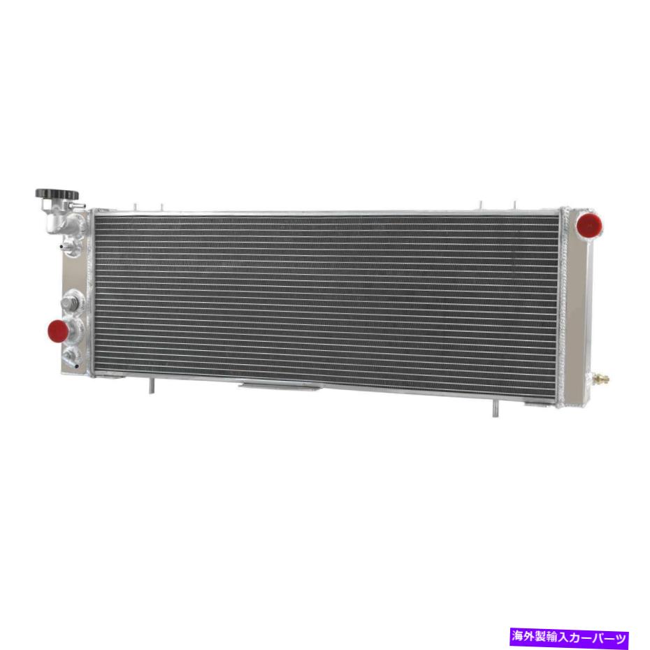 Radiator 1991年から2001年のアルミニウム4列ラジエータージープチェロキーXJ 4.0L AT/MT Aluminum 4 Row Radiator for 1991-2001 Jeep Cherokee XJ 4.0L AT/MT【並行輸入品】
