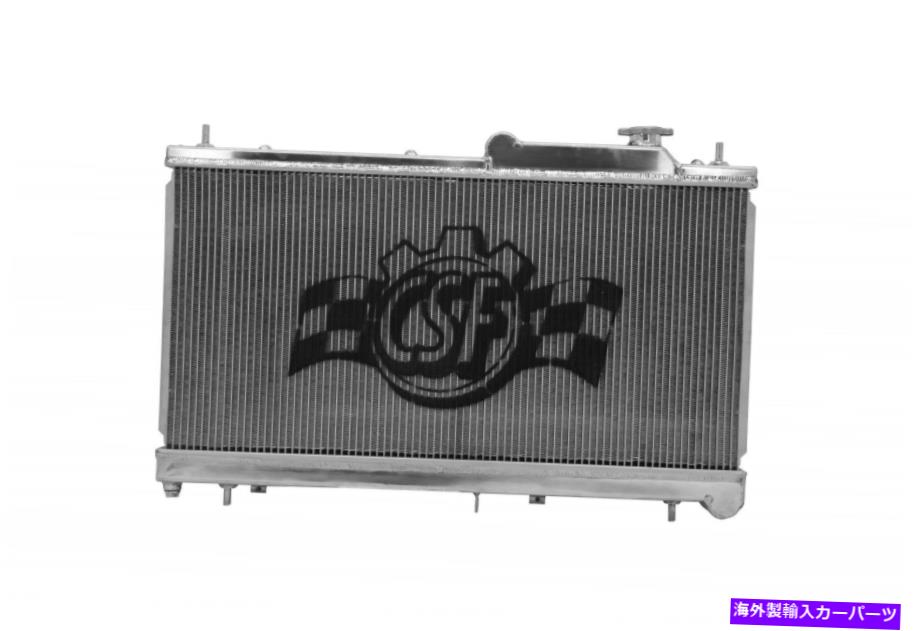 Radiator WRX＆STI 2008+ 1-ROW 31mm高性能ラジエーター用のSubaruのCSF CSF for Subaru for WRX & for STI 2008+ 1-Row 31mm High-Performance Radiator【並行輸入品】