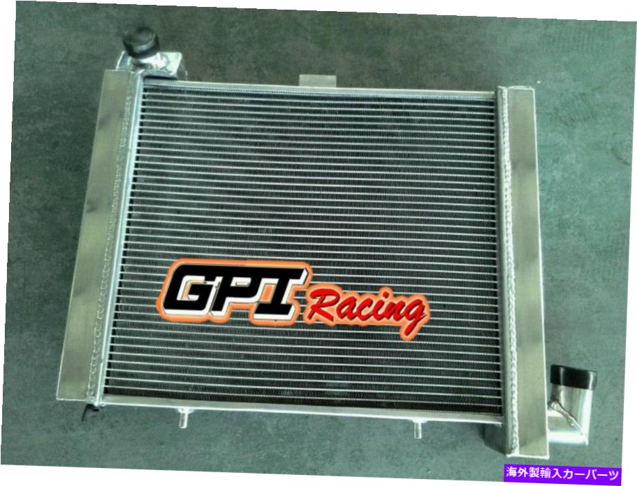 Radiator シボレーコルベットC2 5.3 5.7L V8 1963-1972 64 65 66 MTの3列アルミニウムラジエーター 3 ROW ALUMINUM RADIATOR FOR CHEVY CORVETTE C2 5.3 5.7L V8 1963-1972 64 65 66 MT【並行輸入品】
