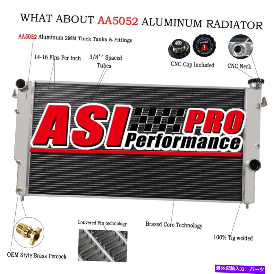 Radiator 1994-02 Dodge RAM 2500 3500 5.9L L6 Turbo Diesel MTの4列アルミニウムラジエーター 4 ROW Aluminum Radiator FOR 1994-02 Dodge Ram 2500 3500 5.9L L6 Turbo Diesel MT【並行輸入品】