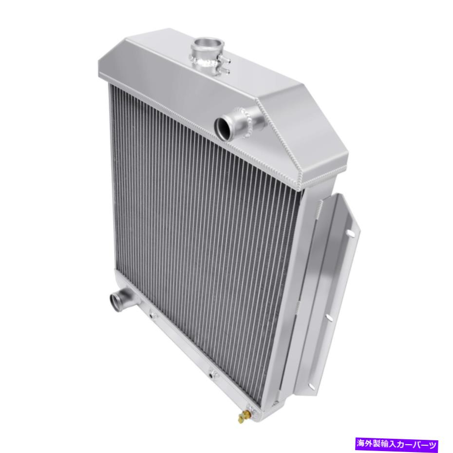 Radiator Frostbite FB214アルミニウムラジエーター、3行49-53フォードとフォードV8 Frostbite FB214 Aluminum Radiator, 3 Row 49-53 Ford with Ford V8【並行輸入品】