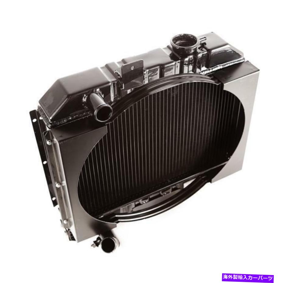 Radiator 41-52ウィリスラジエーター2列ファンシュラウド17101.01のOmix-Ada Omix-ada For 41-52 Willys Radiator 2 Row Fan Shroud 17101.01【並行輸入品】