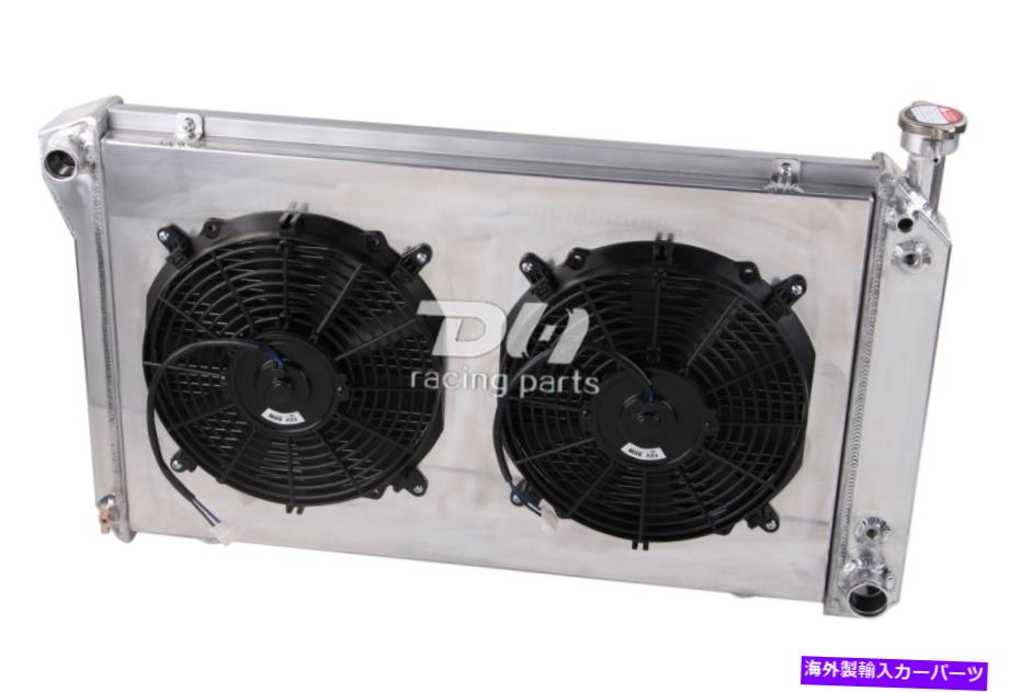 Radiator 3ROWアルミニウムラジエーター+シュラウド+ファンフィット1988-99シボレートラックC/K 5.0/5.7L V8 28 \