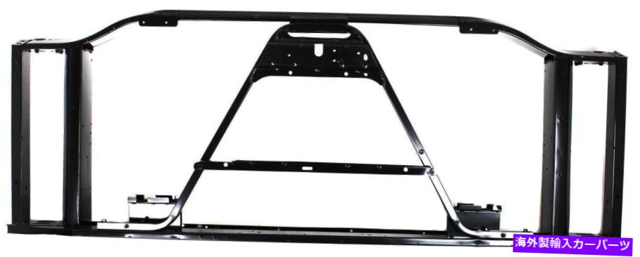 Radiator Silverado / Sierra 2500/3500 01-02ラジエーターサポート、アセンブリ、ブラック、アルミ For SILVERADO / SIERRA 2500/3500 01-02 RADIATOR SUPPORT, Assembly, Black, Alumin【並行輸入品】