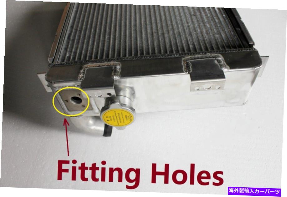 Radiator MG TF 1953-1955 1.3L 1.5Lのラジエーター、写真をチェック：トップフィッティングホール付き RADIATOR FOR MG TF 1953-1955 1.3L 1.5L, CHECK PICTURES: With Top Fitting Holes【並行輸入品】