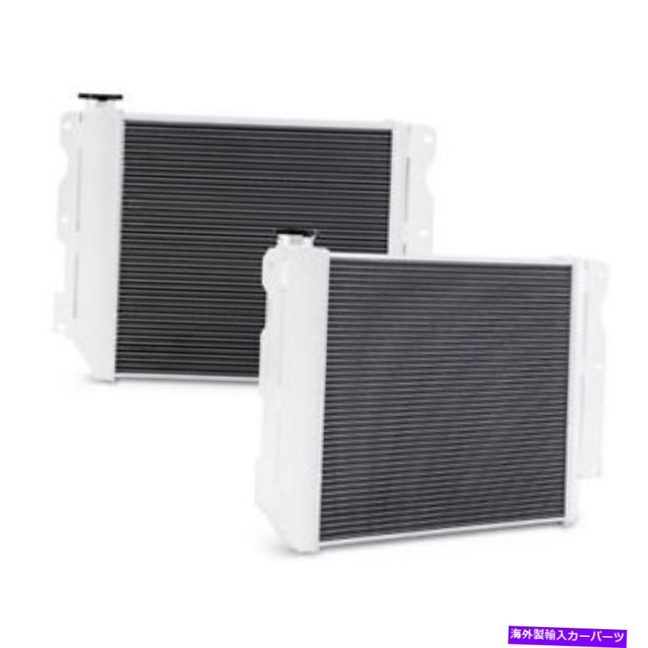 Radiator 87-06のミシモトアルミニウムラジエータージープラングラーYJ＆TJ w/ lsスワップ Mishimoto Aluminum Radiator for 87-06 Jeep Wrangler YJ & TJ w/ LS Swap【並行輸入品】