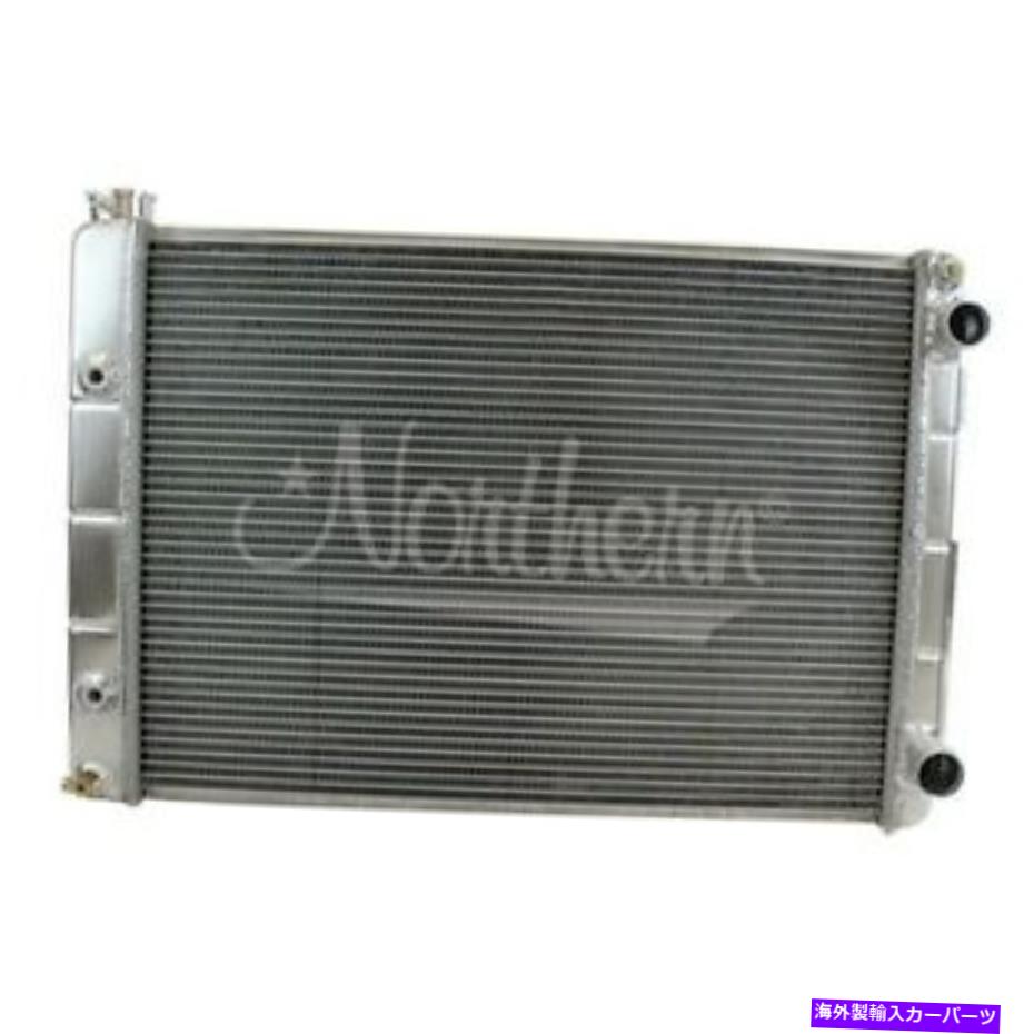 Radiator Northern205182 67-69 Chevy Camaro LS LSXスワップのダブルパスアルミニウムラジエーター Northern 205182 Double-Pass Aluminum Radiator for 67-69 Chevy Camaro LS LSx Swap【並行輸入品】