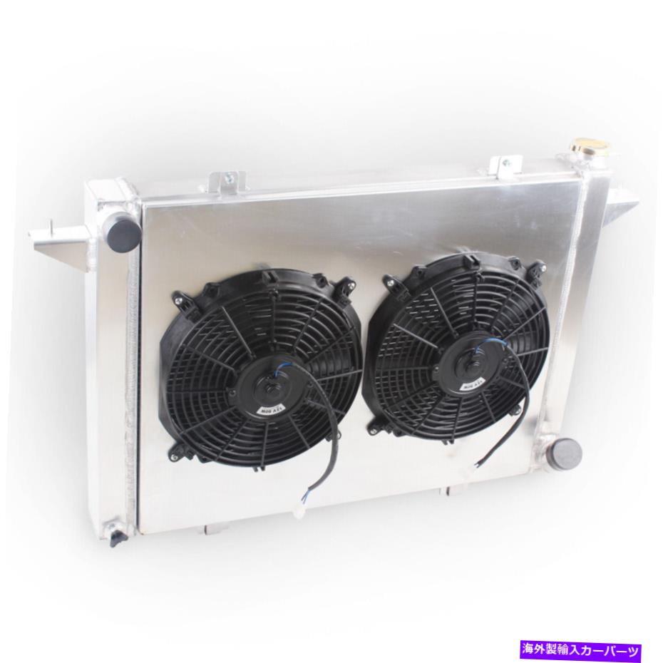 Radiator 1991-1993の3列のラジエーターとファン92ダッジD/W 250 350ラム充電器5.9L L6ディーゼル 3 Row Radiator&Fan For 1991-1993 92 Dodge D/W 250 350 Ram charger 5.9L L6 Diesel【並行輸入品】