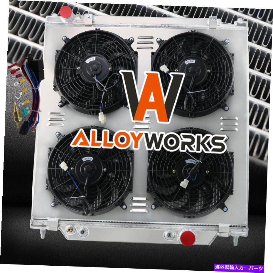 Radiator 05-07フォードF250 F350 F450トラック6.0L V8 6.8L V10の3列ラジエーター+シュラウドファン 3 Row Radiator+Shroud Fan For 05-07 Ford F250 F350 F450 TRUCK 6.0L V8 6.8L V10【並行輸入品】