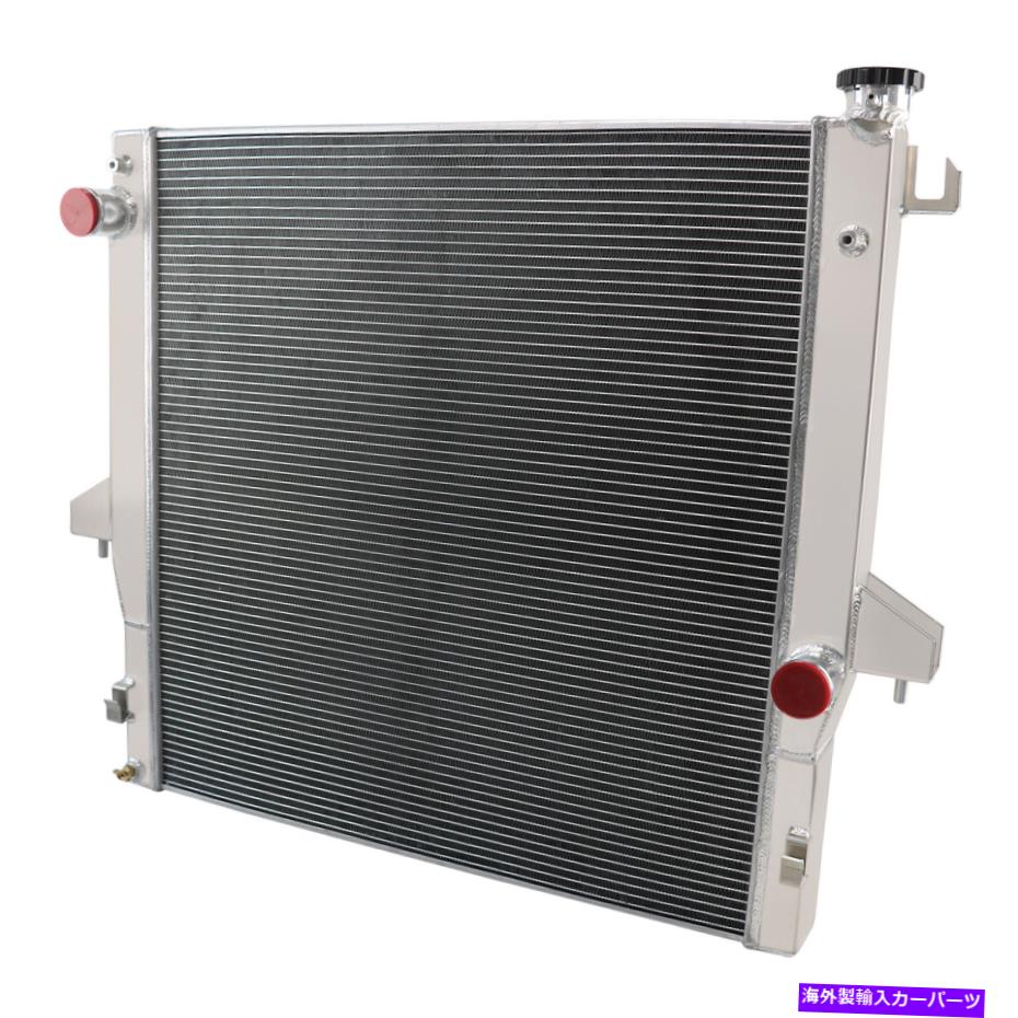 Radiator 4列アルミニウムラジエーターフィット2003-2010 Dodge RAM 2500/3500 5.9L /6.7L L6ディーゼル 4-Row Aluminum Radiator fits 2003-2010 Dodge Ram 2500/3500 5.9L /6.7L L6 Diesel【並行輸入品】