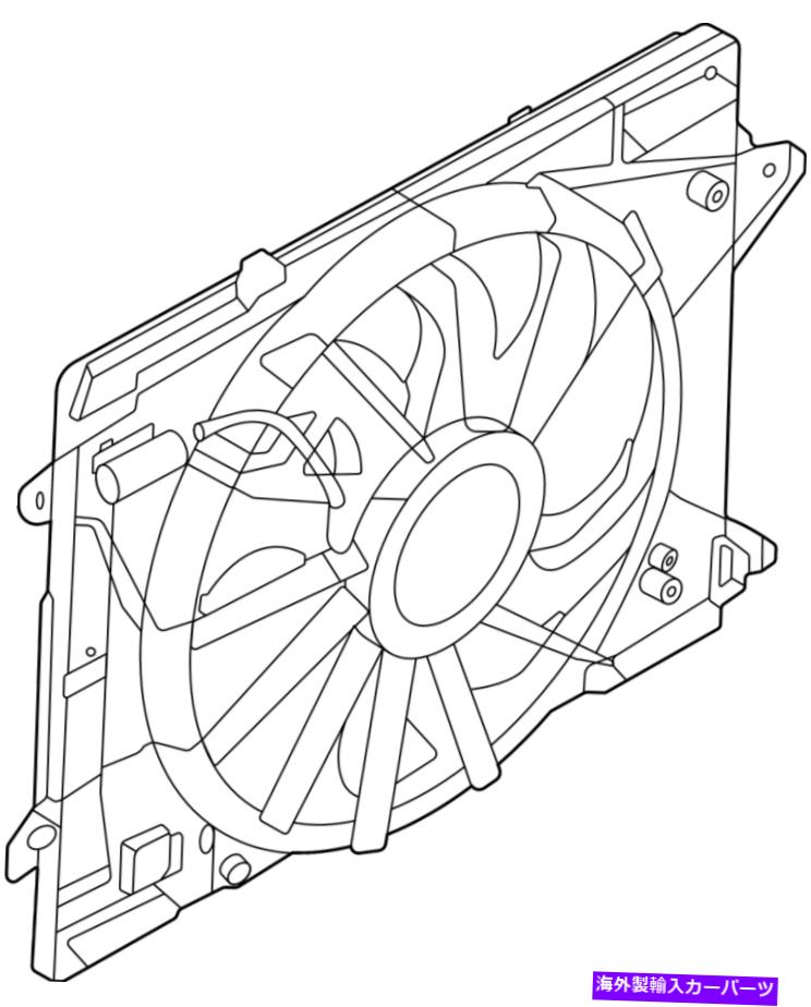 Radiator 2020 2021年の新しいデュアルラジエーターとコンデンサーファンは、BLM w/BLMのフォードエクスプローラー New Dual Radiator & Condenser Fan FOR 2020 2021 Ford Explorer w/BLM【並行輸入品】