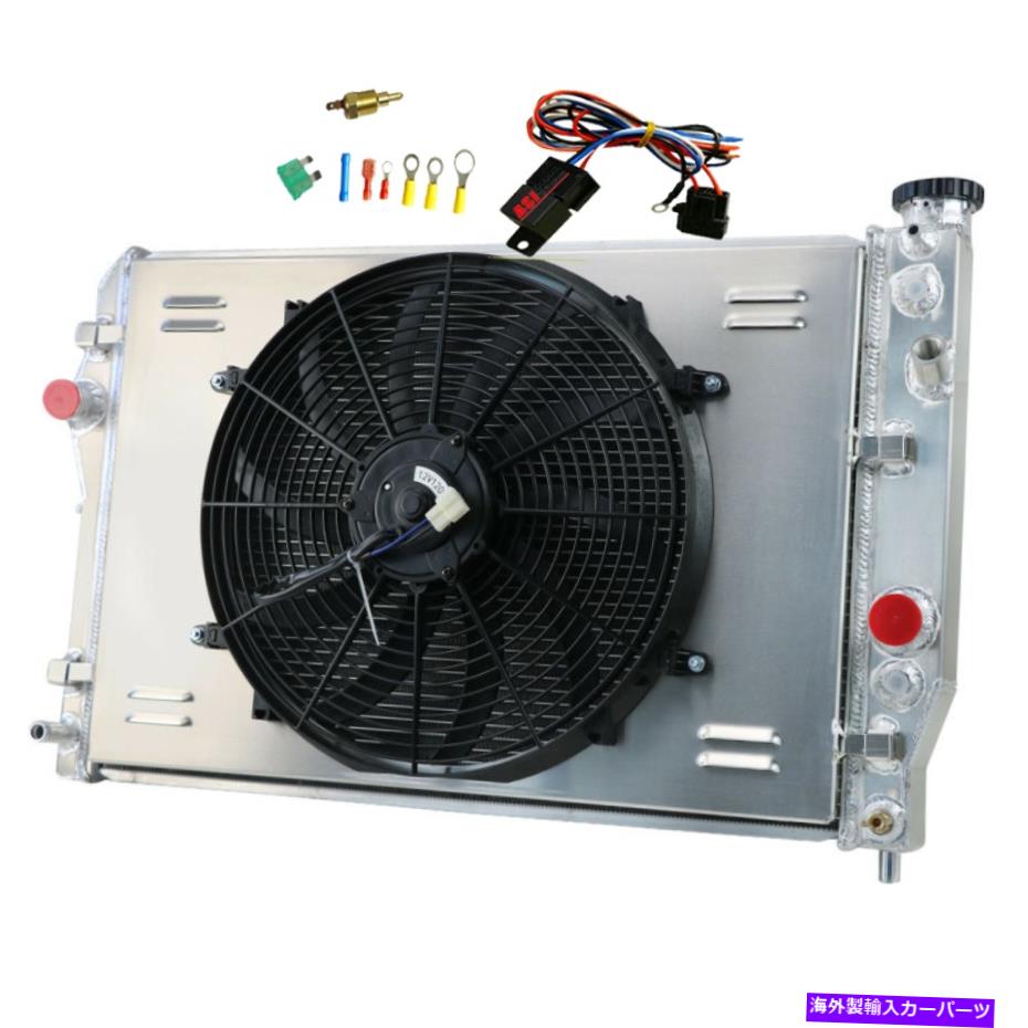 Radiator 4ROWラジエーターとシボレーションカマロZ28 SS RS/ポンティアックファイアバード93-02用のシュラウドファンリレー 4Row Radiator&Shroud Fan Relay For Chevy Camaro Z28 SS RS/Pontiac Firebird 93-02【並行輸入品】