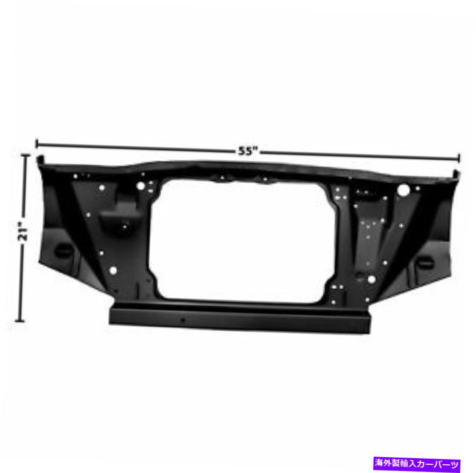 Radiator 1966?1967 Nova Radiator SupportEDPコーティングスチールダイナカーン 1966~1967 Nova Radiator Support EDP Coated Steel Dynacorn【並行輸入品】