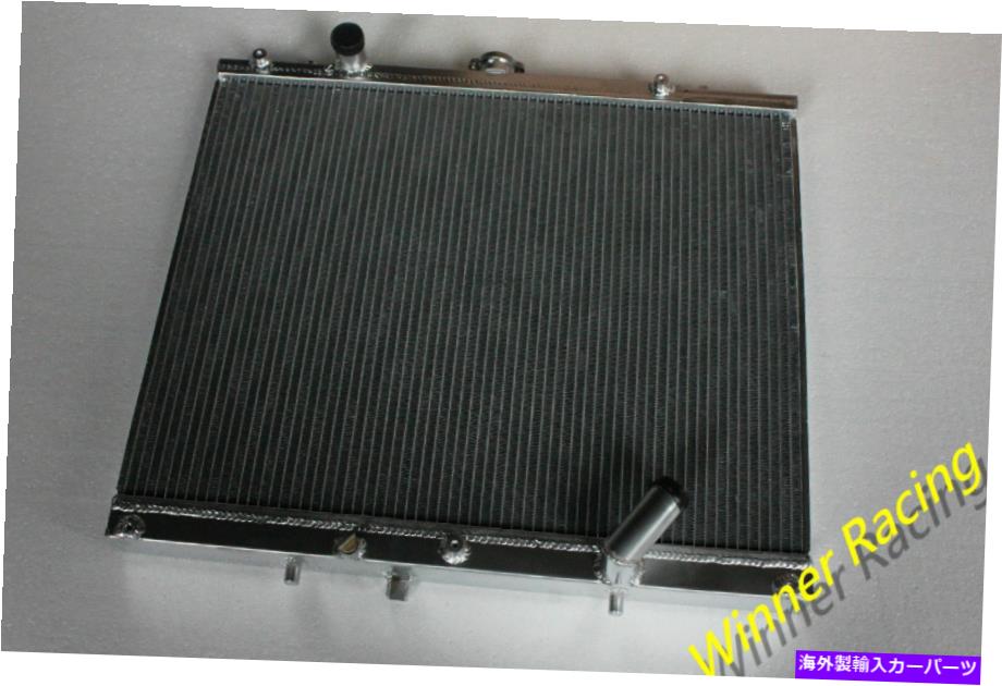 Radiator アルミニウムラジエーターフィット三菱L200 K60/K70 1996; Pajero Sport K90 2.5TD 1998 ALUMINUM RADIATOR FIT MITSUBISHI L200 K60/K70 1996;PAJERO SPORT K90 2.5TD 1998【並行輸入品】