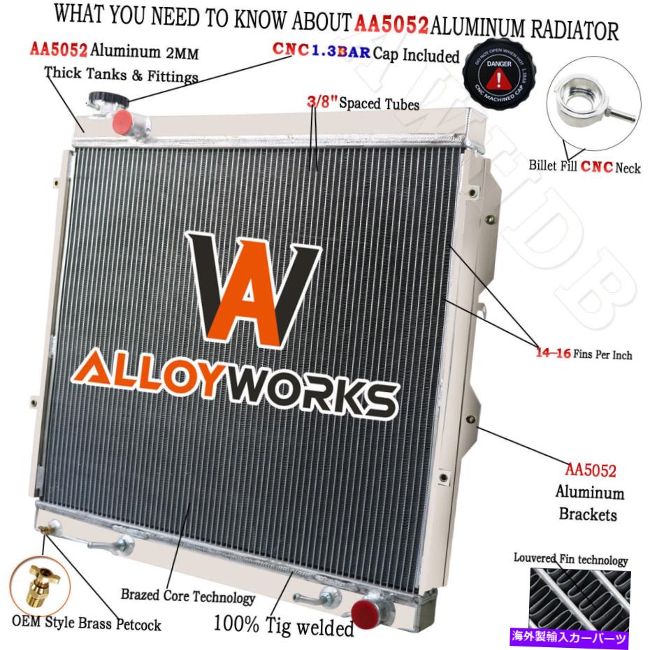 Radiator 2004年から2006年の4列のラジエータートヨタツンドラV8 4.7L / 2001-2007 SECOIA 4.7L V8 4 Row Radiator For 2004-2006 Toyota Tundra V8 4.7L / 2001-2007 Sequoia 4.7L V8【並行輸入品】