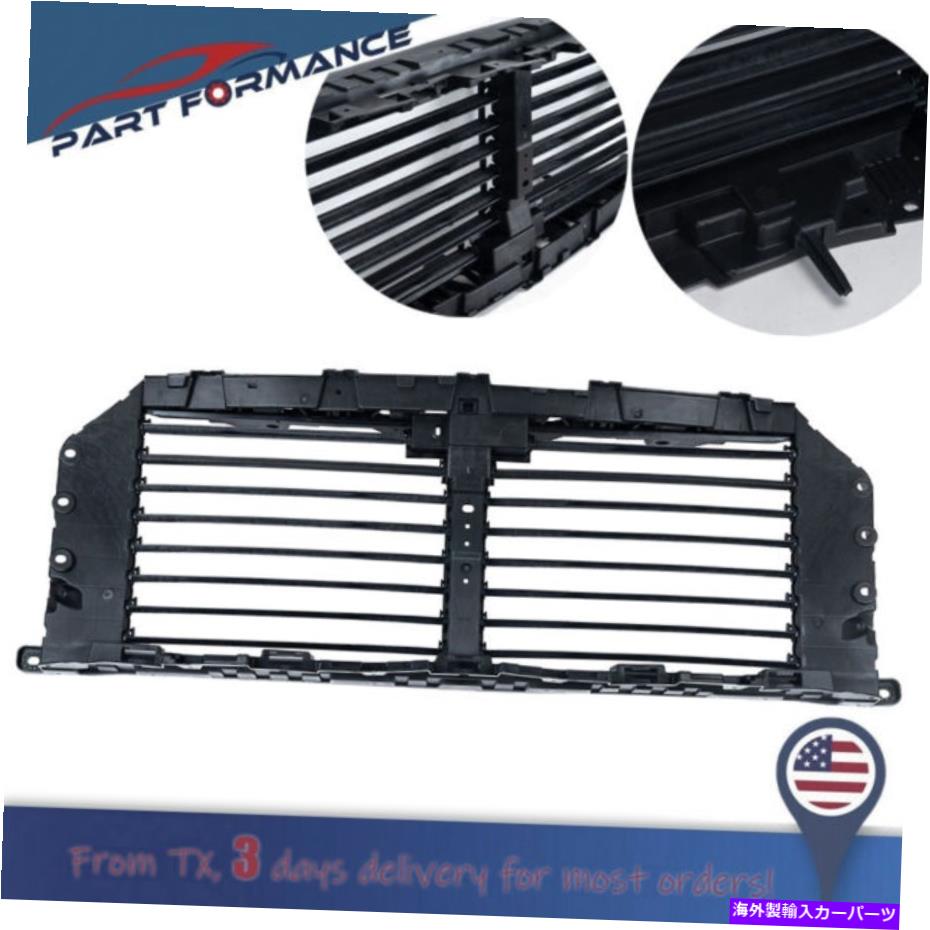 Radiator 2021年2022年フォードF-150 F150フロントアッパーラジエーターグリルエアシャッターアセンブリ FOR 2021 2022 Ford F-150 F150 Front Upper Radiator Grille Air Shutter Assembly【並行輸入品】