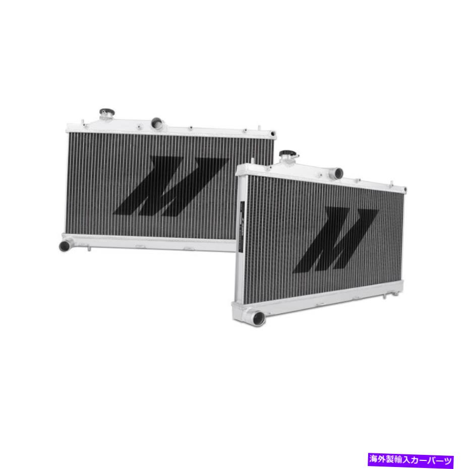 Radiator 08-14 SUBARU WRX/08-19 STI/05-09 LGTのMishimoto Racingアルミニウムラジエーター Mishimoto Racing Aluminum Radiator For 08-14 Subaru WRX/08-19 STI/05-09 LGT【並行輸入品】