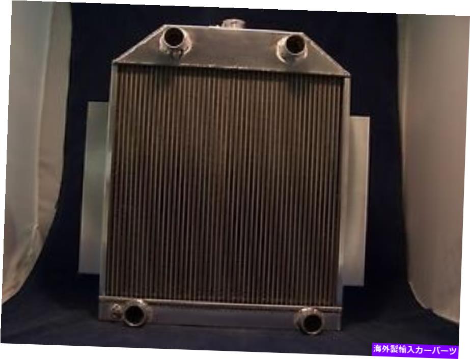 Radiator 1948 1949 1950 1951カーフラットヘッドアルミニウムラジエーターでアメリカで作られた 1948 1949 1950 1951 car flathead aluminum radiator MADE IN USA【並行輸入品】