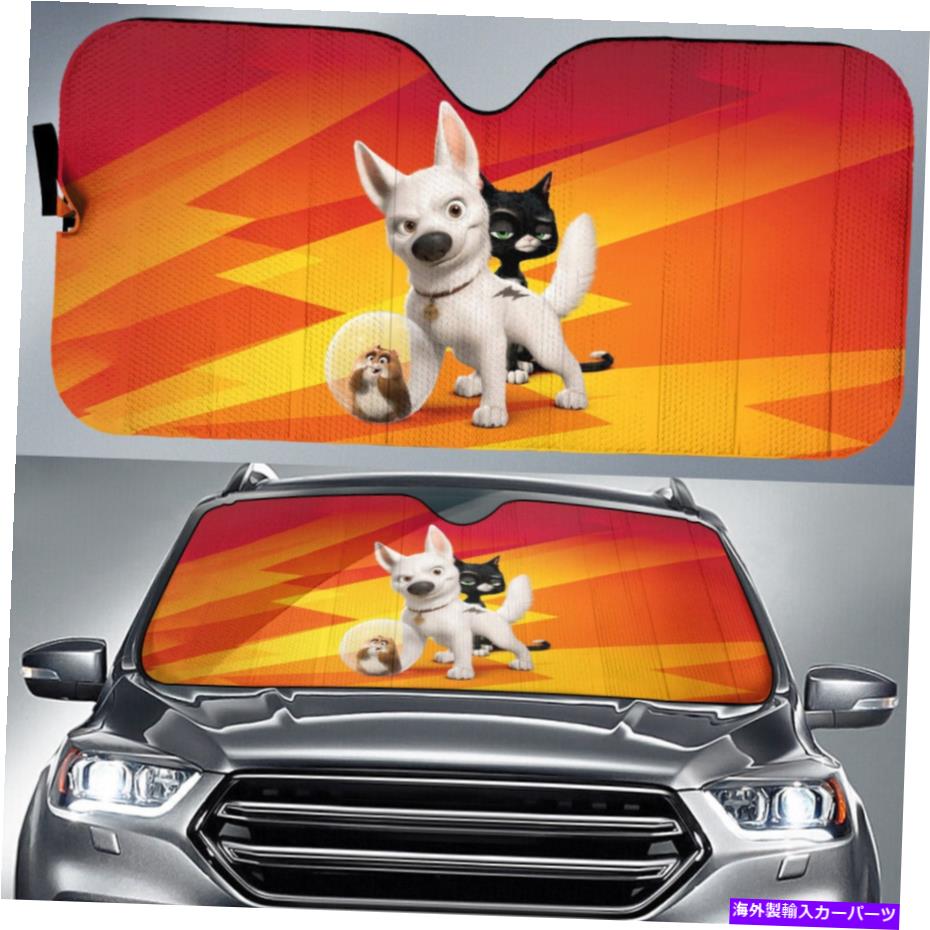 サンシェード ボルト漫画Rhino Boltベテラン猫の車の日陰 Bolt Cartoon Rhino Bolt Veteran Cat Car Sun Shade【並行輸入品】