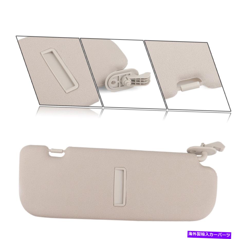 サンシェード 車の左側のサンヴィザーサンシェード付きヒュンダイ・エラントラ2011-2015 2013 1PCS Car Left Side Sunvisor Sunshade W/Mirror For Hyundai Elantra 2011-2015 2013 1PCS【並行輸入品】