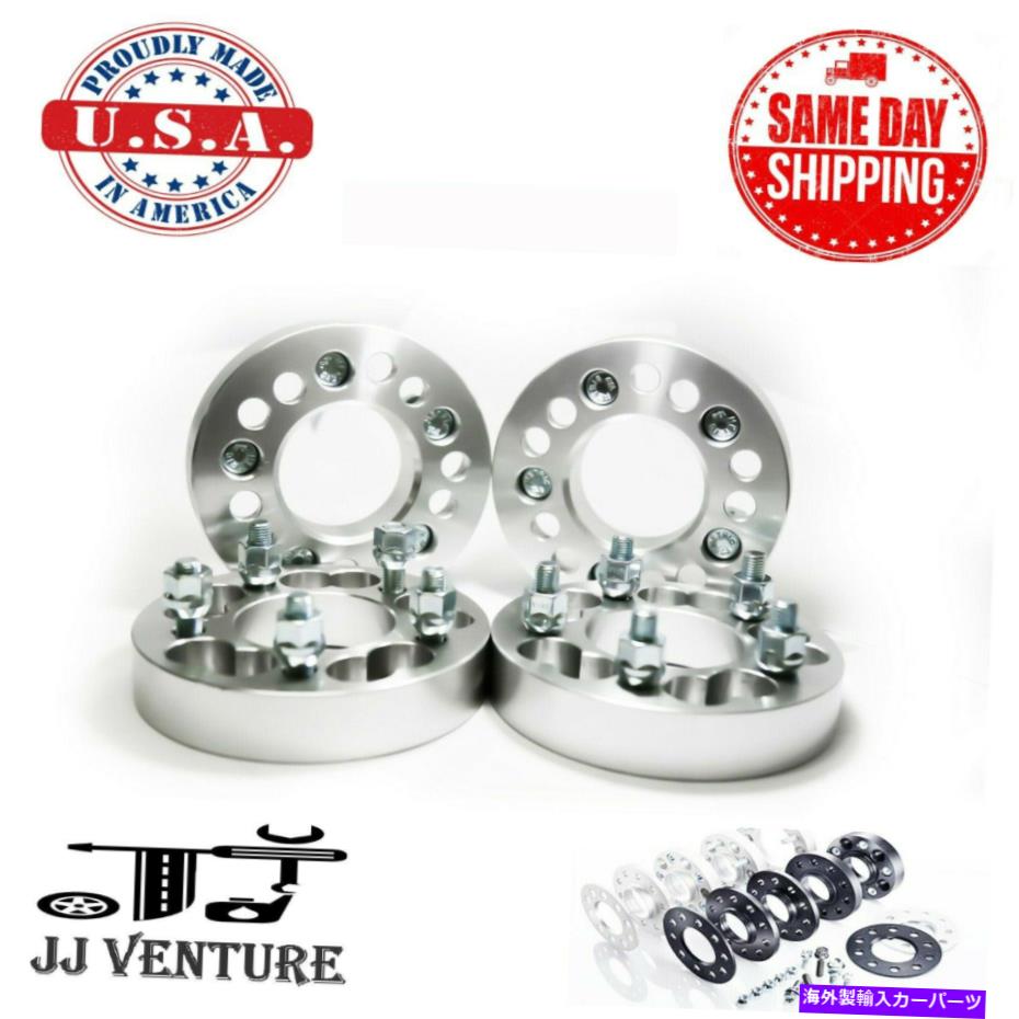 スペーサー 4PCホイールスペーサーアダプター5x4.5（114.3mm）＆5x4.75（120mm）から5x135mm 1.25 \
