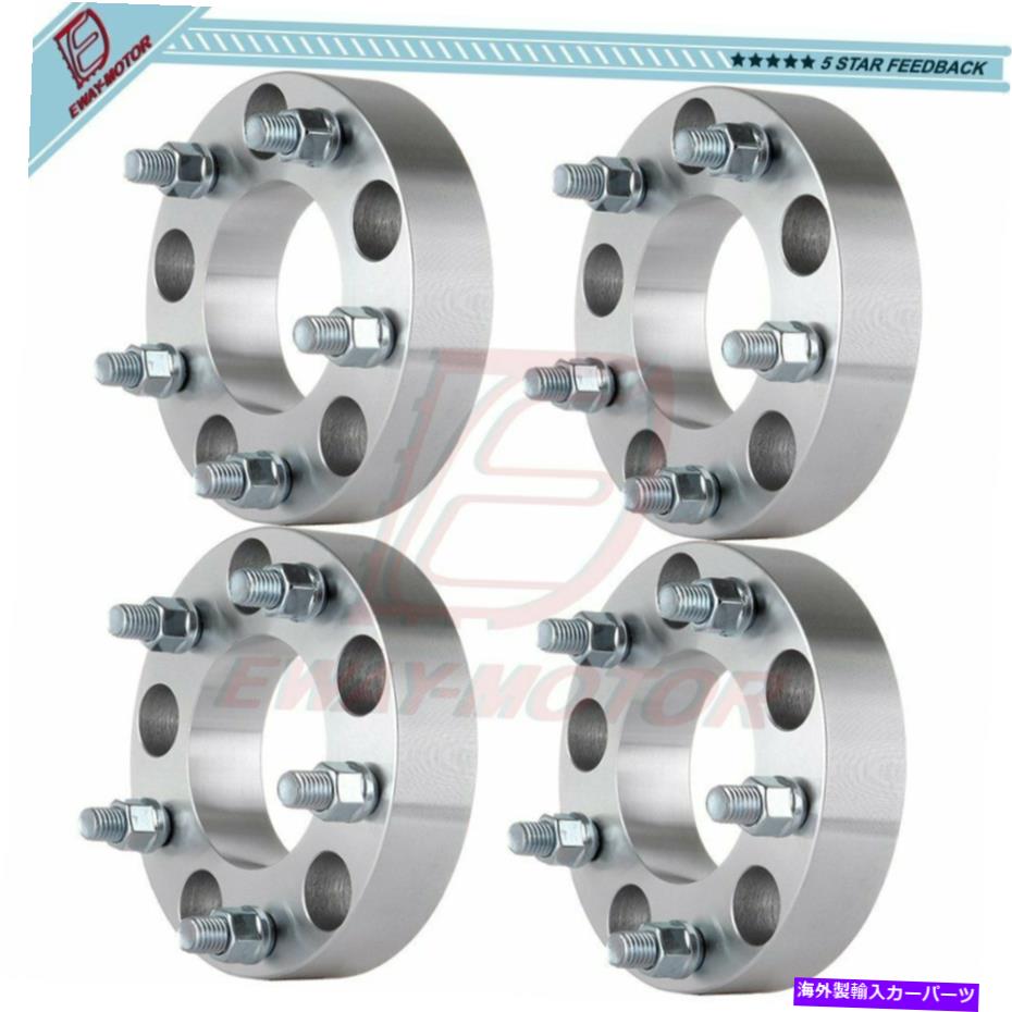 スペーサー Ford F150 Expedition Lincoln Navigator（4）ホイールスペーサー14x2の5x135 1.5インチ 5x135 1.5 inch For Ford F150 Expedition Lincoln Navigator (4) Wheel Spacers 14x2【並行輸入品】
