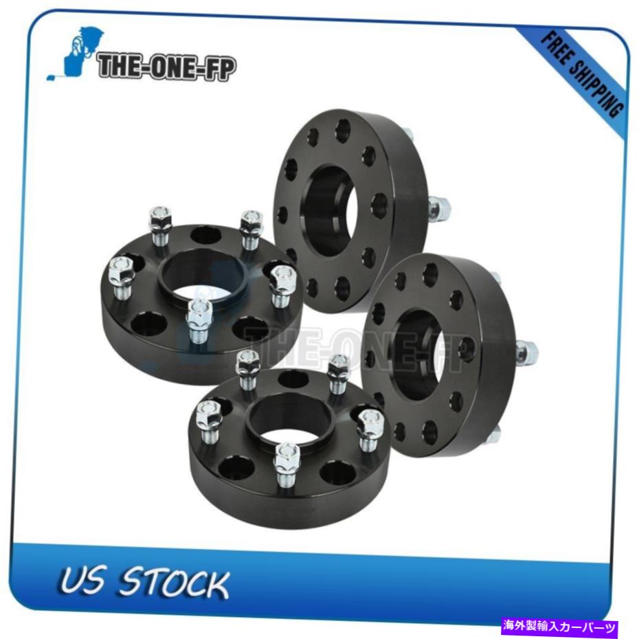 スペーサー 4xハブセントリックホイールスペーサー5x5.5 1.5インチフィットダッジラム1500ダコタデュランゴ 4X Hubcentric Wheel Spacers 5x5.5 1.5 inch Fits Dodge Ram 1500 Dakota Durango【並行輸入品】