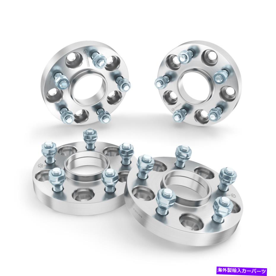 スペーサー 4PC 20mm唇付きハブセントリックホイールスペーサー - 日産S14 240SX 300Z 350Z 370Z 4pc 20mm Hubcentric Wheel Spacers with Lip - For Nissan S14 240sx 300Z 350Z 370Z【並行輸入品】