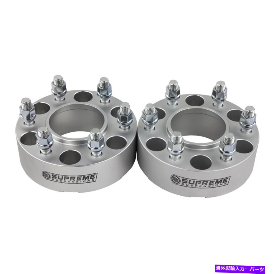 スペーサー Supreme Suspensions GMSI99WC2000S PROビレットホイールスペーサーセットFITS SIERRA 1500 Supreme Suspensions GMSI99WC2000S Pro Billet Wheel Spacer Set Fits Sierra 1500【並行輸入品】