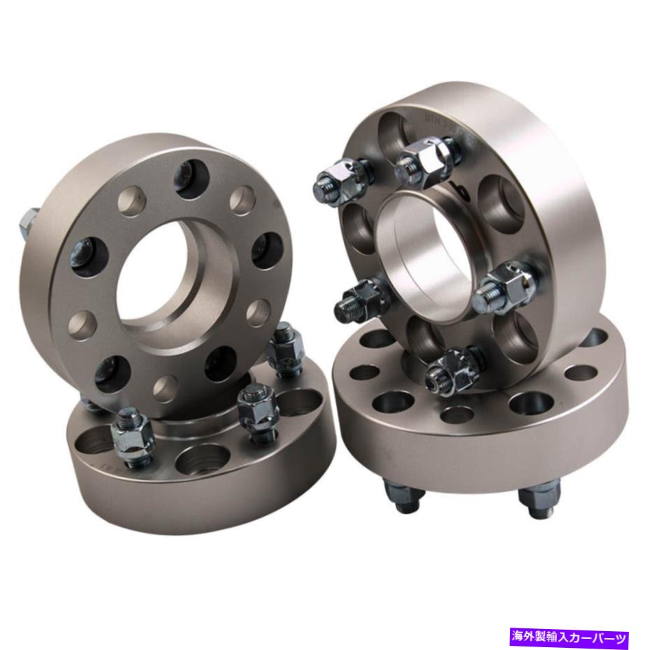 スペーサー （4 PC）ホイールスペーサーハブセントリック5x114.3 1/2フォードレンジャーマスタングエクスプローラー (4 pcs) Wheel Spacer hub centric 5x114.3 1/2 for FORD RANGER MUSTANG EXPLORER【並行輸入品】