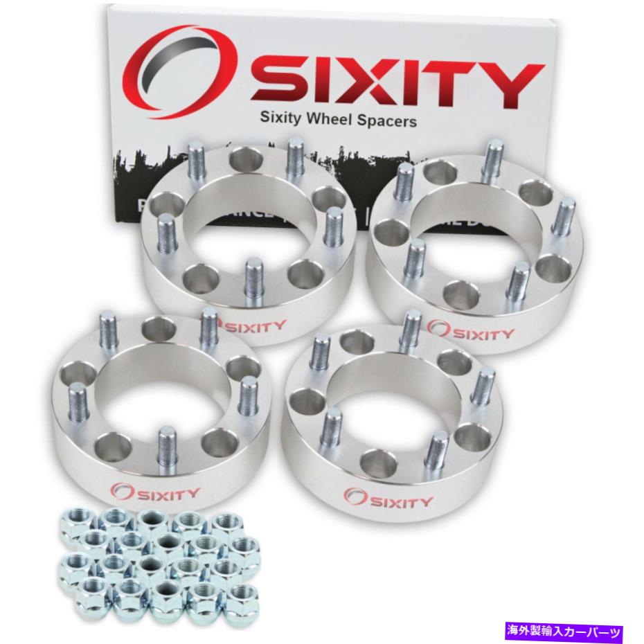 スペーサー 4ホイールスペーサー5x5.5 2インチの厚さ50mm 9/16スタッド02-11ダッジRAM 1500 4 WHEEL SPACERS 5X5.5 2 INCH THICK 50MM 9/16 STUDS 02-11 for Dodge RAM 1500【並行輸入品】