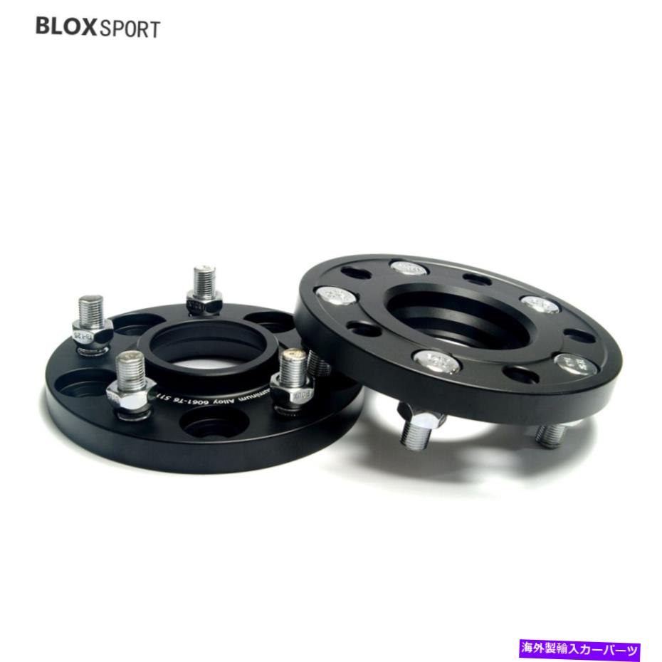 スペーサー Subaru Forester Impreza Outbackの2x 15mmハブ中心ホイールスペーサー5*100 56.1 2x 15mm Hub Centric Wheel Spacers for Subaru Forester Impreza Outback 5*100 56.1【並行輸入品】