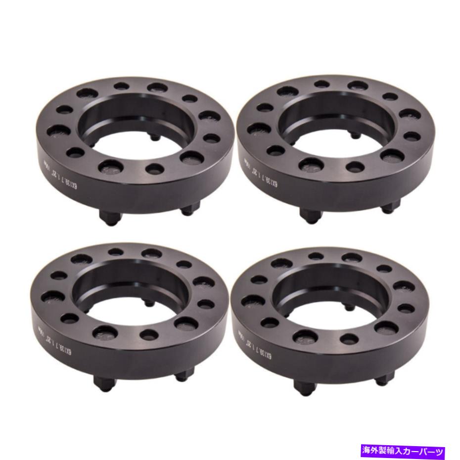 スペーサー トヨタに合ったトップ4x 1.25タコマツンドラ太いハブ中心ホイールスペーサー6ラグ Top 4x fit for Toyota 1.25 Tacoma Tundra Thick Hub Centric Wheel Spacers 6 Lugs【並行輸入品】