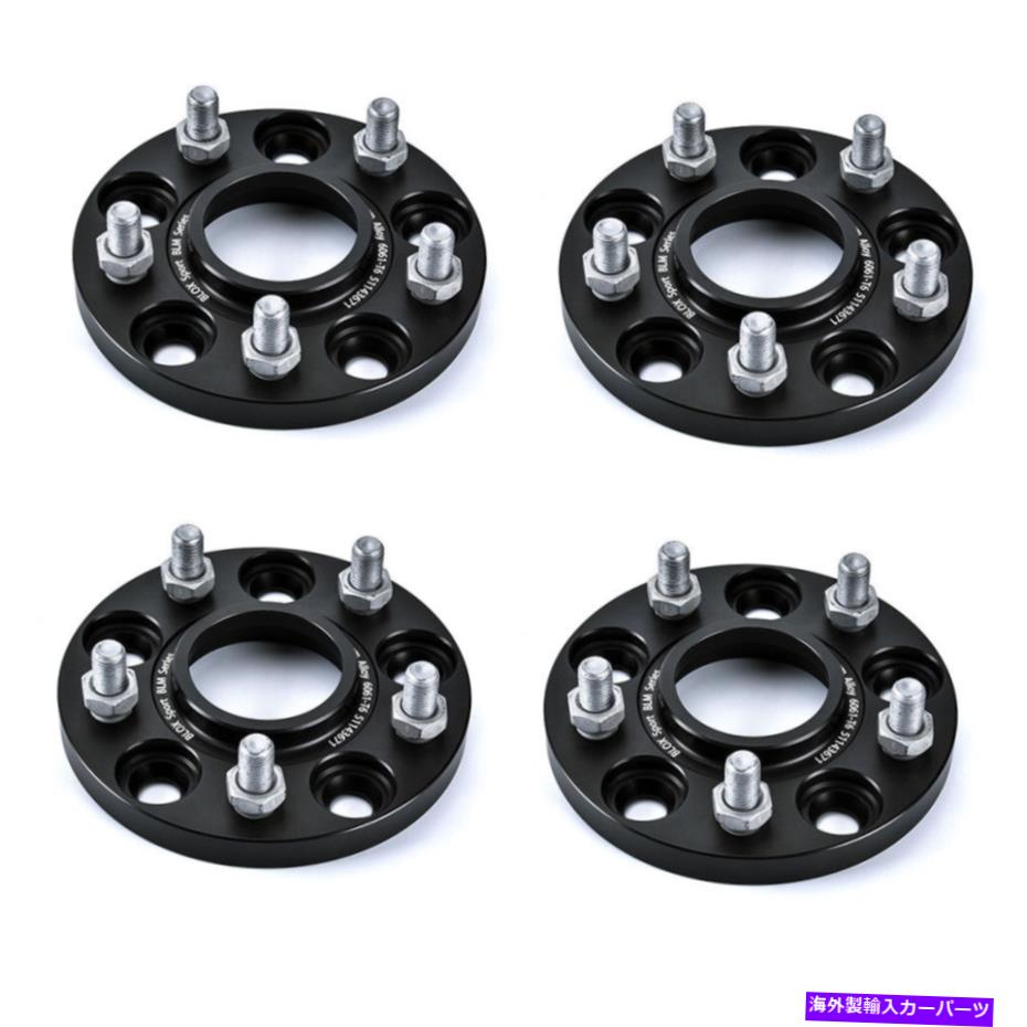 スペーサー 4PCS厚さ15mm 5x114.3トヨタハイランダーRav 4 avensisの鍛造ホイールスペーサー 4PCS 15mm Thick 5x114.3 Forged Wheel Spacers for Toyota Highlander RAV 4 Avensis【並行輸入品】