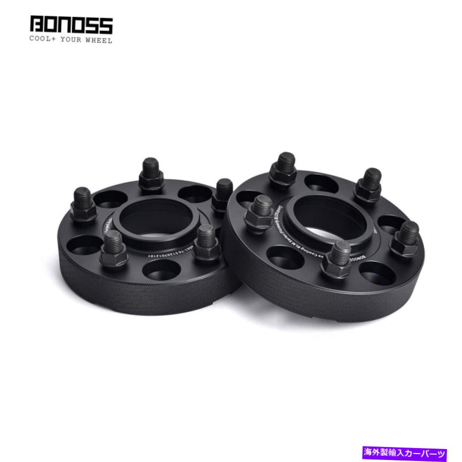スペーサー Acura TSX 2003-の40mm黒い陽極酸化ホイールスペーサーアダプターのパック Pack of 4 30mm Black Anodized Wheel Spacers Adapters for Acura TSX 2003-【並行輸入品】