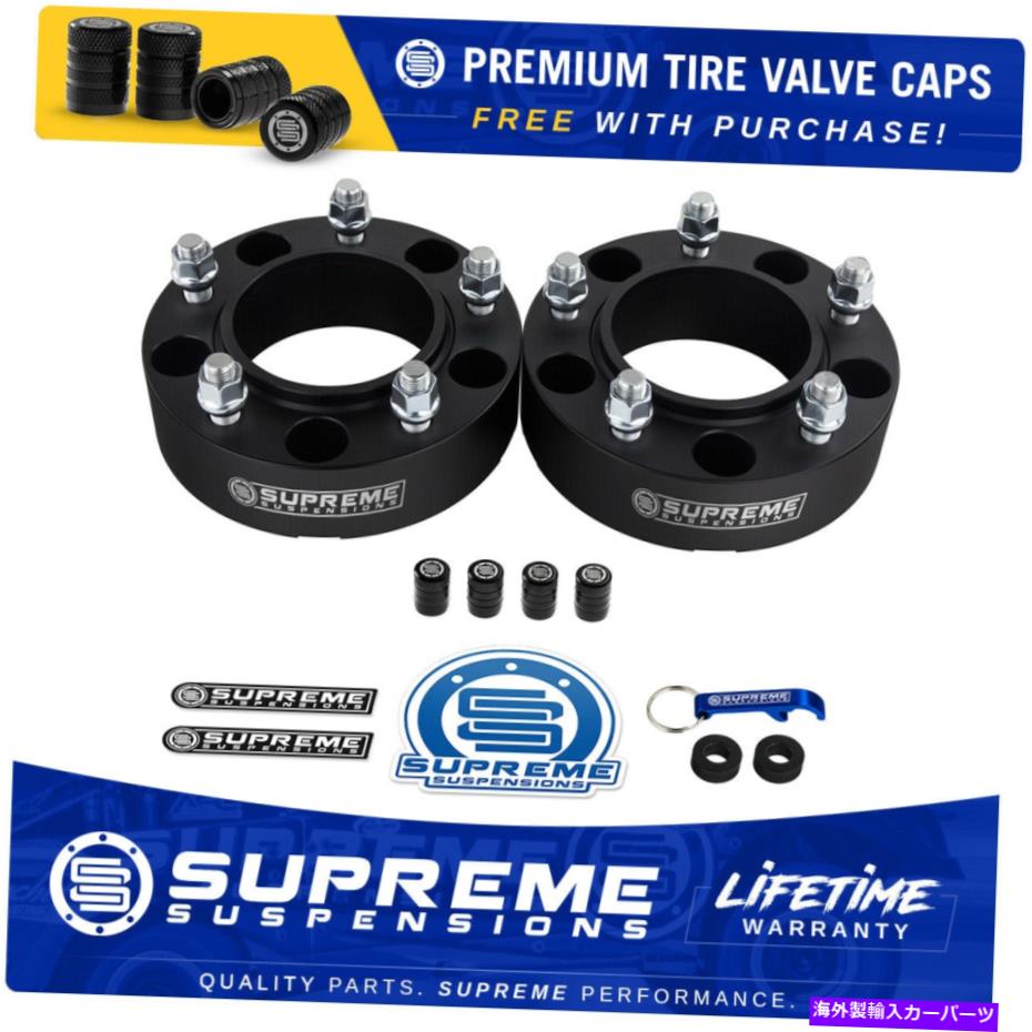 スペーサー トヨタツンドラのハブ中心ホイールスペーサー5x150mm M14x1.5 +タイヤバルブキャップ Hub Centric Wheel Spacers For Toyota Tundra 5x150mm M14x1.5 + Tire Valve Caps【並行輸入品】