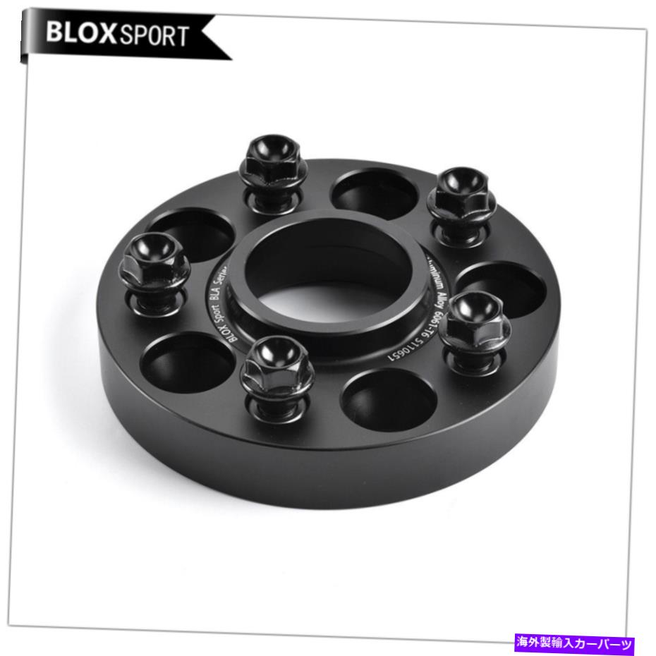 スペーサー （4）25mm 5x110ジープレネゲードチェロキーコンパス用のハブセントリックな鍛造ホイールスペーサー (4) 25mm 5x110 Hubcentric Forged wheel spacer for Jeep Renegade Cherokee Compass【並行輸入品】
