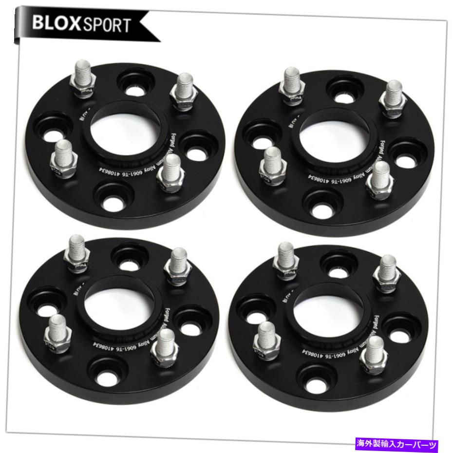 スペーサー 4x15mm 4ラグハブセントリックホイールスペーサー4x108 cb63.3 for fordフォーカスフィエスタエスコート 4x15mm 4 lugs Hubcentric wheel spacers 4x108 CB63.3 for Ford Focus Fiesta Escort【並行輸入品】