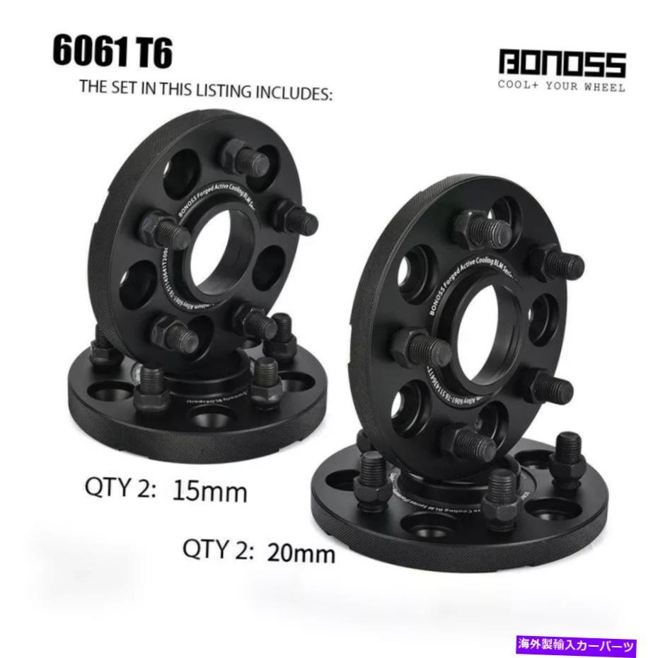 スペーサー 2018 2019 2020 2021 2022に適合するテスラモデル3 y合金ホイールスペーサー15mm/20mm 4pc 2018 2019 2020 2021 2022 Fits Tesla Model 3 Y Alloy Wheel Spacers 15mm/20mm 4PC【並行輸入品】