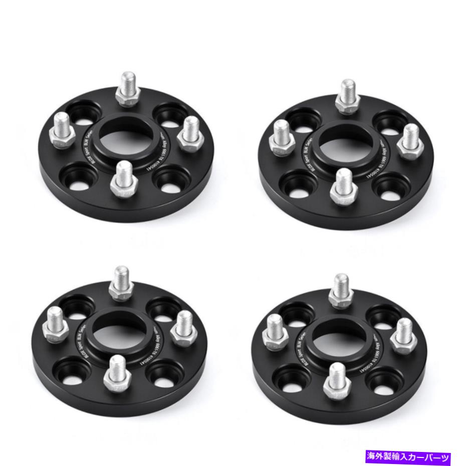 スペーサー 4PC 15mmハブ中心ホイールスペーサー4x100 54.1マツダMX-5 Miata na nb nd 4Pc 15mm Hub centric Wheel Spacers 4x100 54.1 for Mazda MX-5 Miata NA NB ND【並行輸入品】