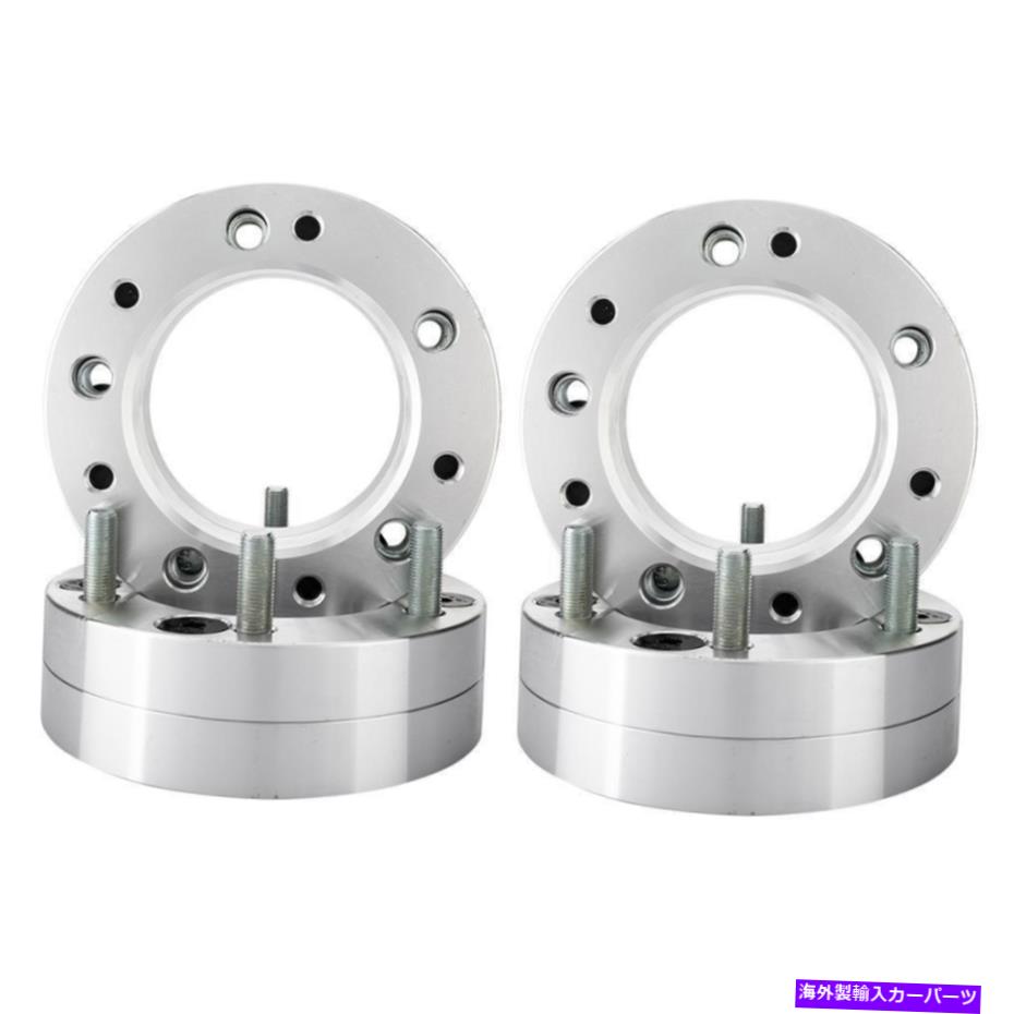 スペーサー 4PCS厚さ2インチ5x5.5?6x5.5（Ford Bronco用の6x139.7mm0ホイールアダプター 4pcs 2 Inch Thick 5x5.5 to 6x5.5 (6x139.7mm0 Wheel Adapters For Ford Bronco【並行輸入品】