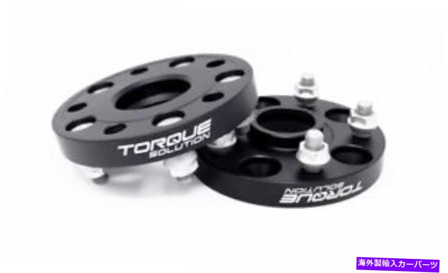 スペーサー トルクソリューションフォードアルミホイールスペーサーはスバル56mmハブ5x114.3-20mmに適合します Torque Solution Forged Aluminum Wheel Spacer Fits Subaru 56mm Hub 5x114.3 - 20mm【並行輸入品】